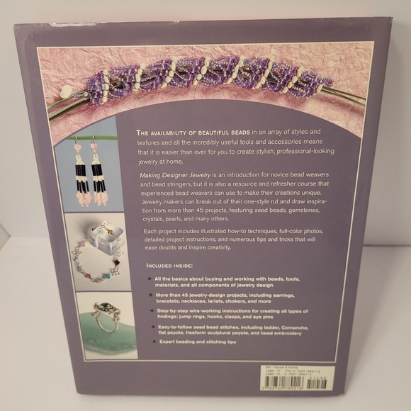 Making Designer Jewelry Using Gemstones By Tammy Powley Hardback - Picture 2 of 9